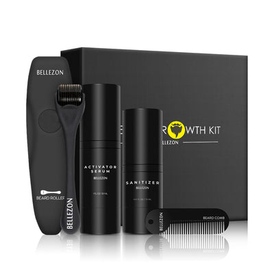 4 Pcs/set Men Beard Growth Kit