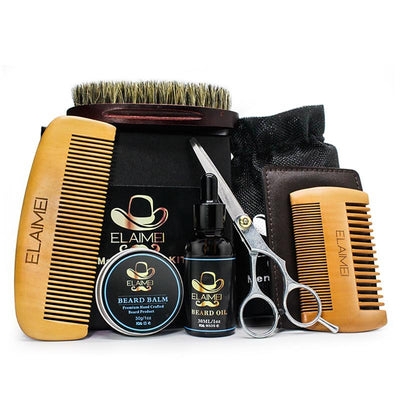 6pcs/Set Beard Grooming Kit